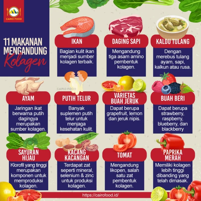 Apa Saja Makanan yang Mengandung Kolagen dan Manfaatnya?