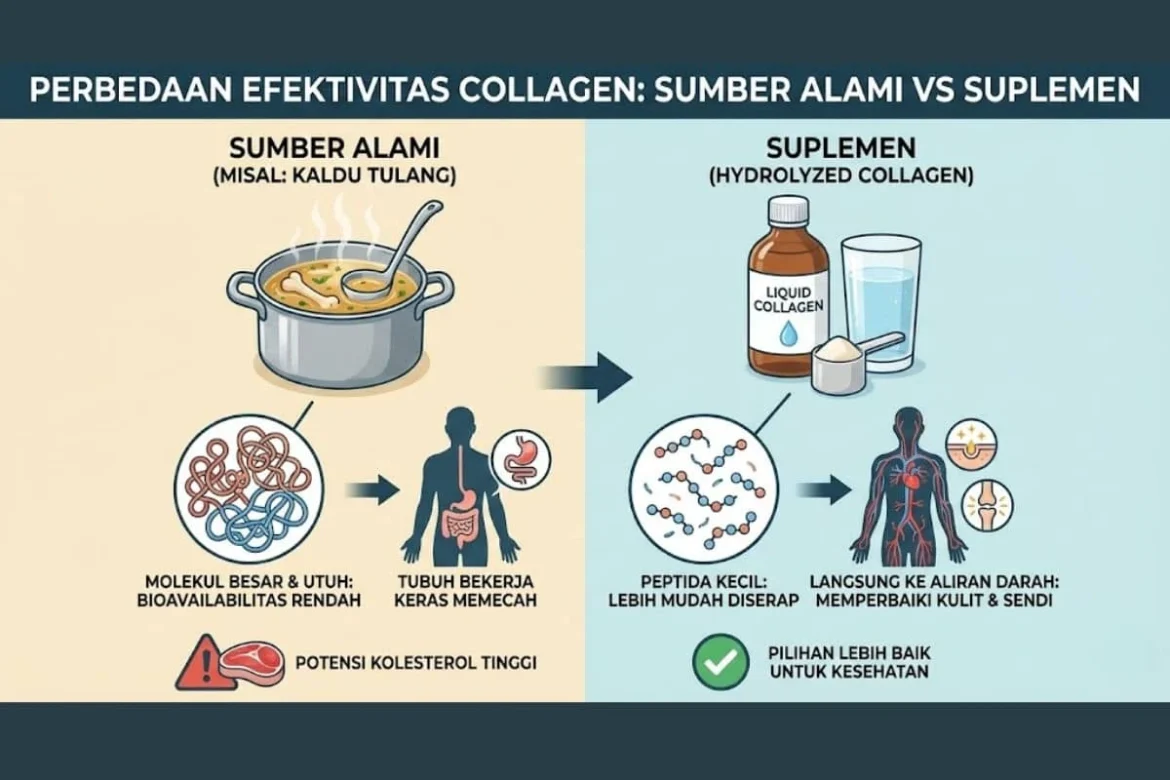 Cara Memilih Makanan Kolagen yang Efektif untuk Kulit dan Sendi