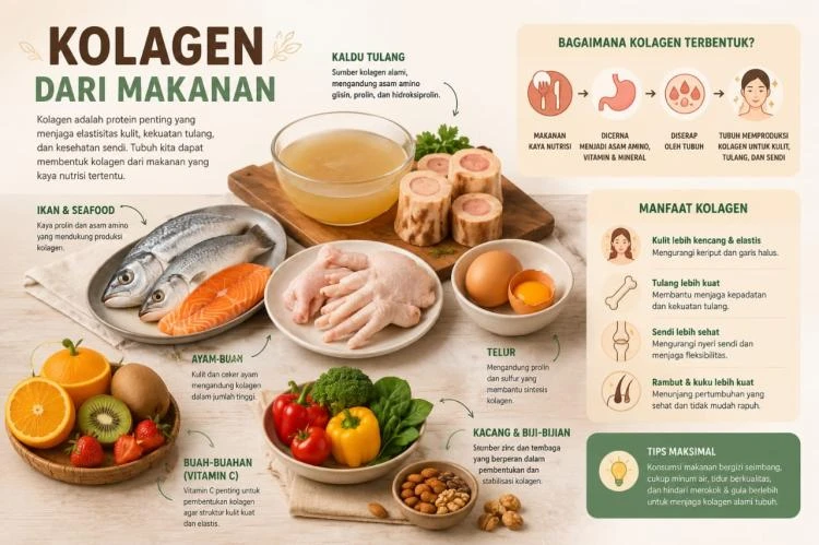 Sumber Kolagen Nabati Terbaik untuk Diet Sehat dan Kulit Elastis